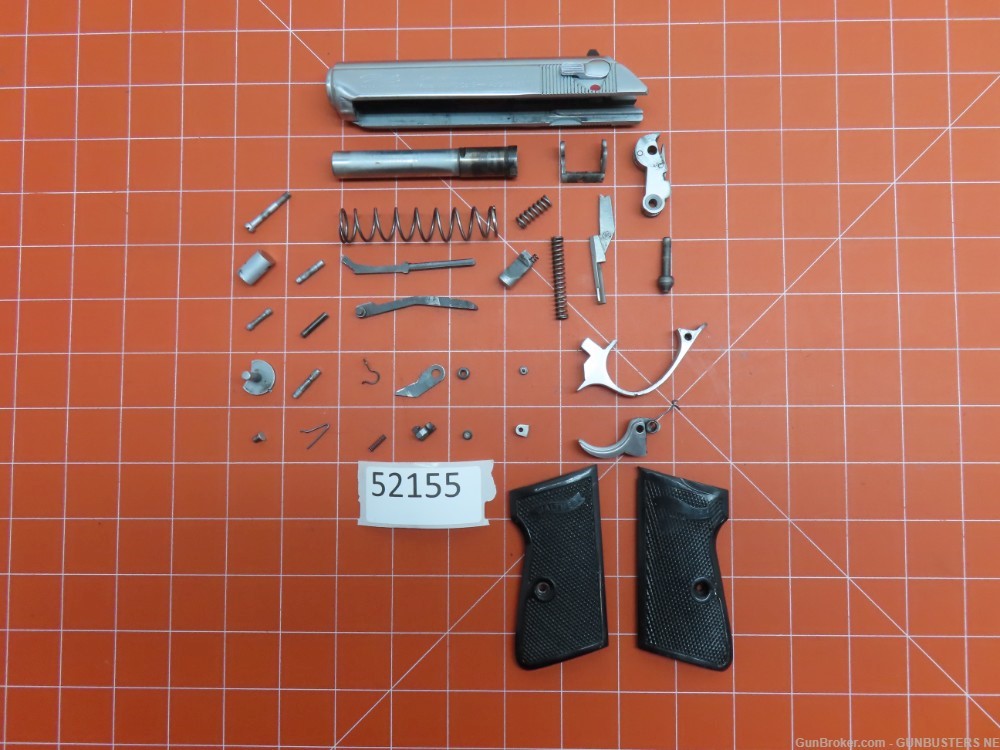 Walther model PPK/S .380 ACP/9mm Kurz Repair Parts #52155-img-0