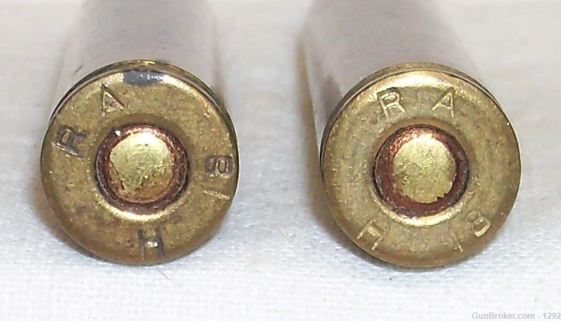 30-06 lead bullet gallery rounds X 2 by Remington 1918-img-1