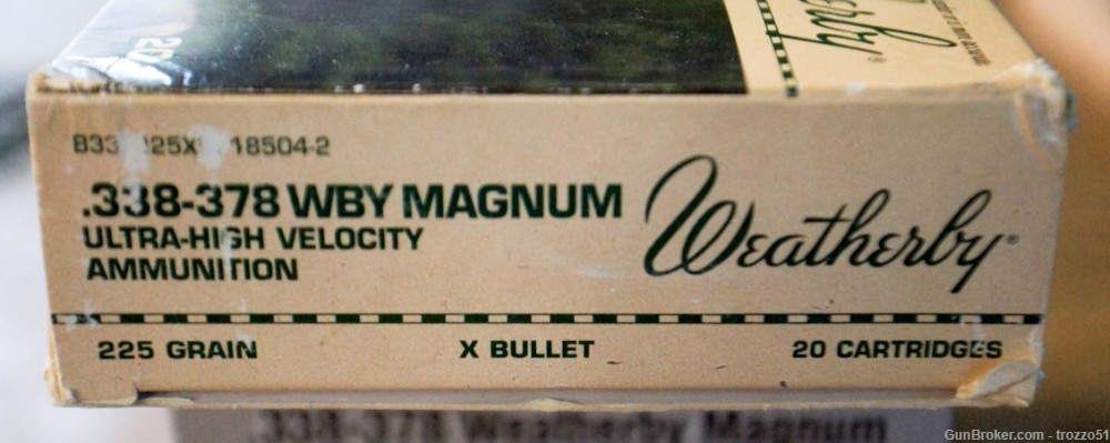 338-378 Weatherby Magnum once fired brass $2.50 per piece-img-0