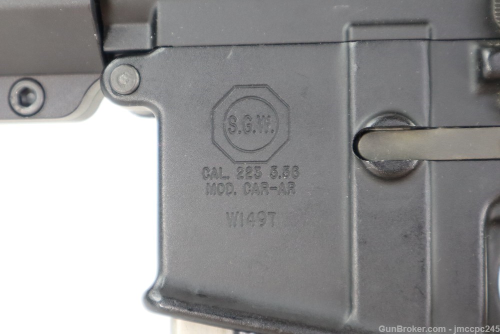 Rare Nice Pre-ban Olympic Arms SGW CAR-AR AR-15 5.56 .223 Semi Auto Rifle -img-7