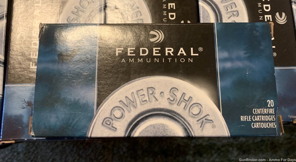 Federal Power Shok .243 100 Gr Soft Point-img-3