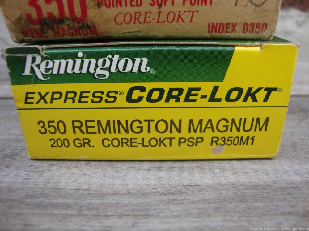Nice Lot Of 49 Rounds Of Assorted 350 Remington Magnum Ammo .350 Rem Mag-img-2