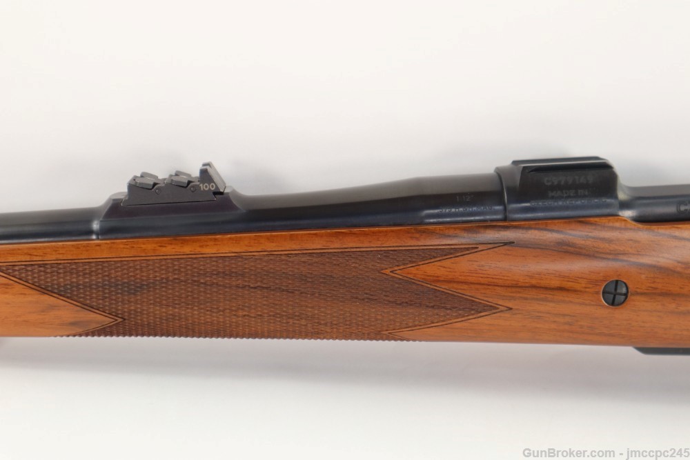 Rare Very Nice CZ-USA CZ 550 Safari Magnum 375 H&H Mag Rifle W/ Box 25" BBL-img-15