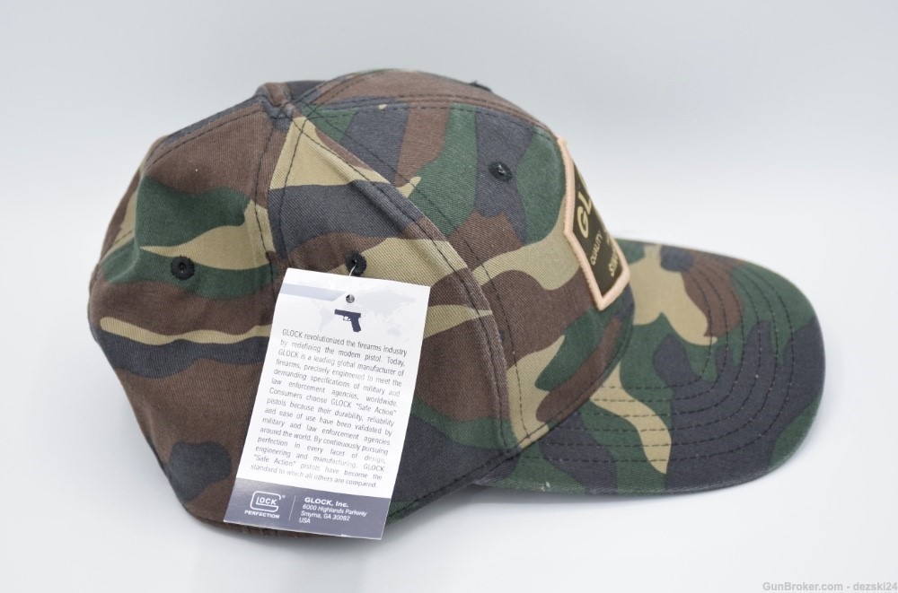 GLOCK PERFECTION CAMO HAT/CAP SINCE 1986 17 19 22 23 26 27 34 42 43X 47 48-img-4