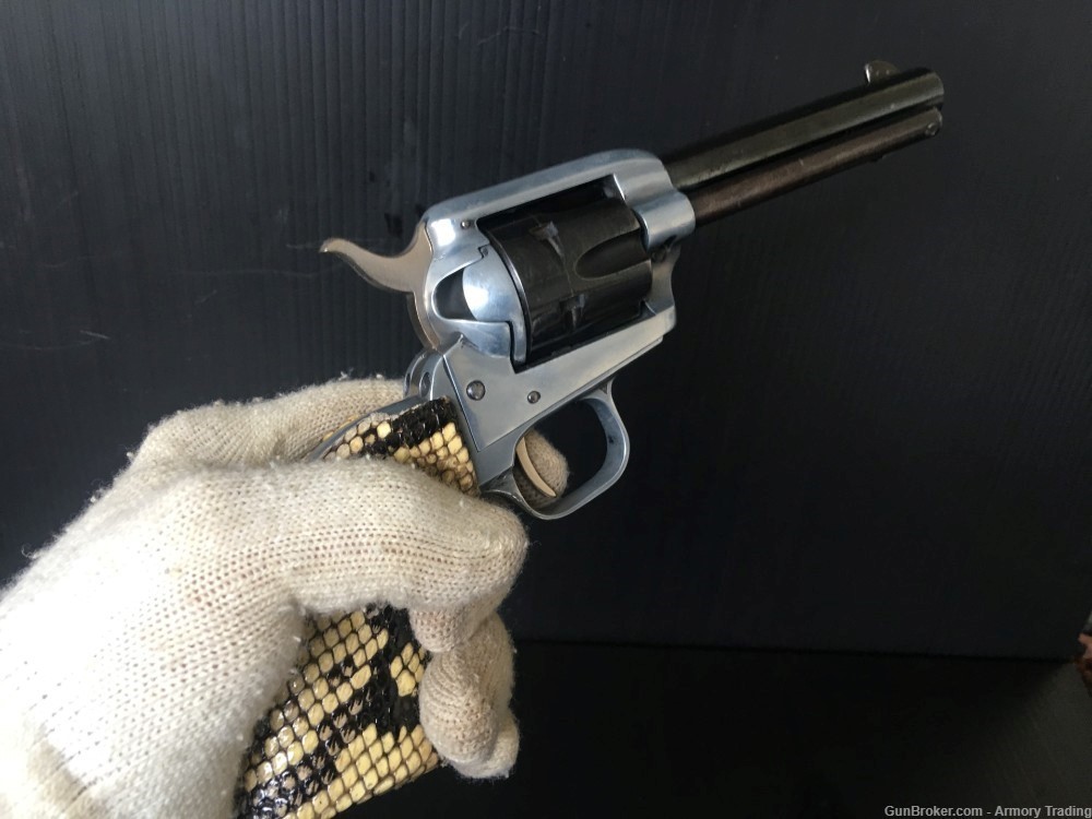 Vintage Colt Frontier Scout "62 .22 LR .22 Mag Single Action Revolver 1967-img-3
