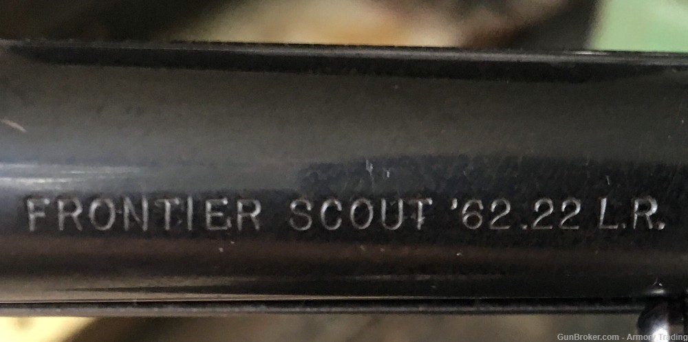 Vintage Colt Frontier Scout "62 .22 LR .22 Mag Single Action Revolver 1967-img-6