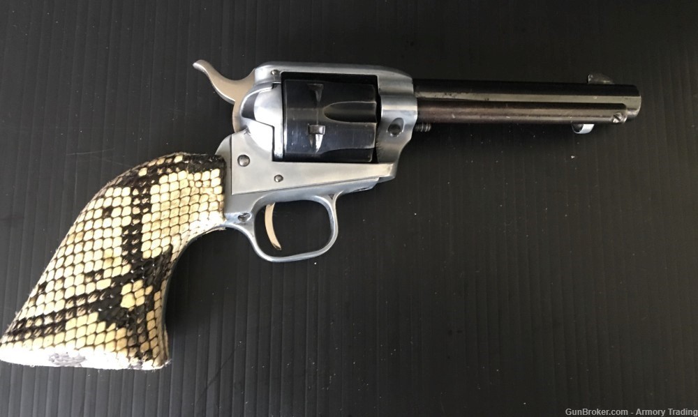 Vintage Colt Frontier Scout "62 .22 LR .22 Mag Single Action Revolver 1967-img-1