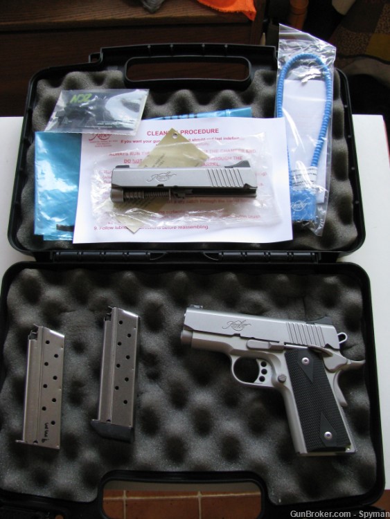 Kimber Stainless Ultra Carry II 9mm with Original Case-img-0