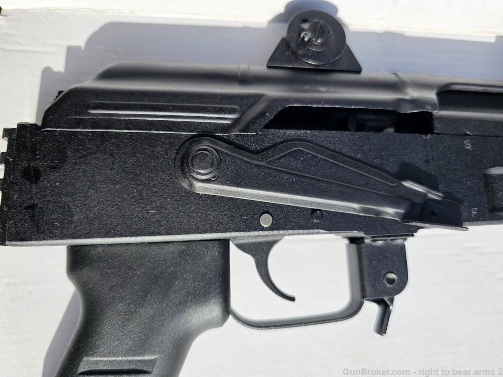 ANIB SAM7K-44 7.62x39 pistol as new includes Bulgarian 4 piece Flash Hider -img-4