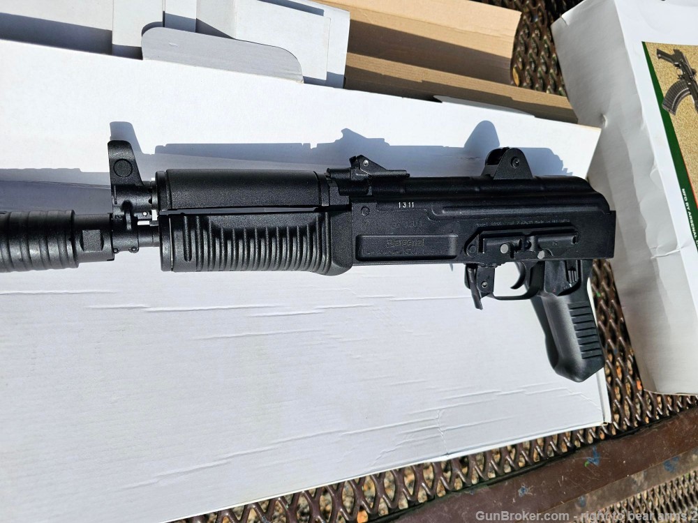 ANIB SAM7K-44 7.62x39 pistol as new includes Bulgarian 4 piece Flash Hider -img-8