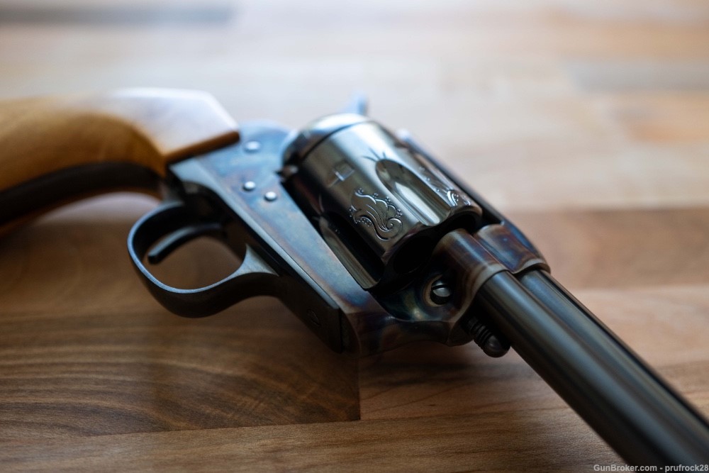 Turnbull SAA 45 Colt Revolver - Engraved-img-2
