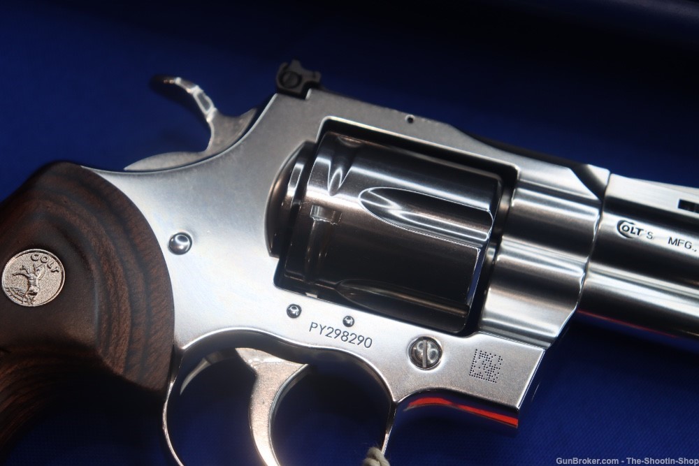 Colt Model Python Stainless 357 Magnum Revolver 3" 357MAG NR DA SA 357 MAG-img-10