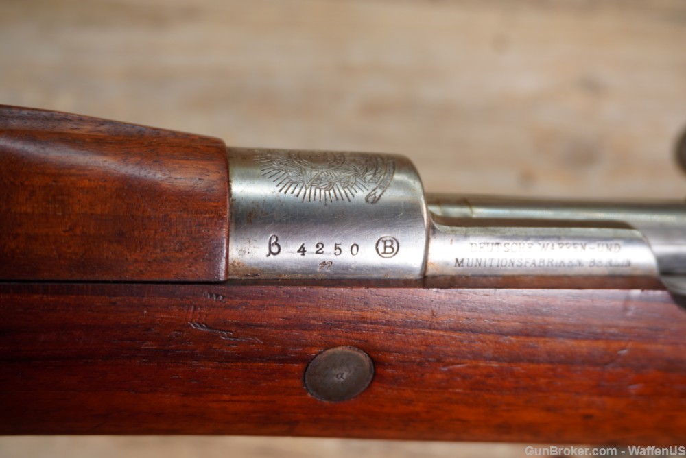 DWM Brazilian M 1908 7mm Mauser Berlin NICE & MATCHING 7x57mm C&R ok-img-33