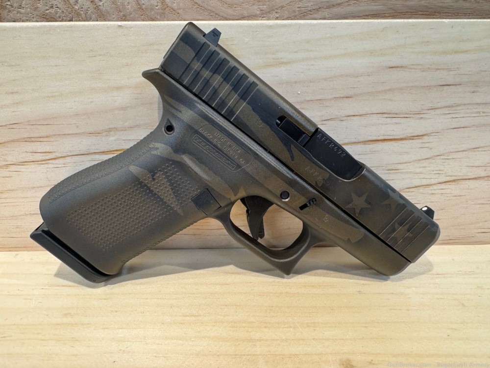 USED LIKE NEW Glock 43X Bronze Cerakote Semi-Auto Pistol in 9mm *NO CC FEES-img-1
