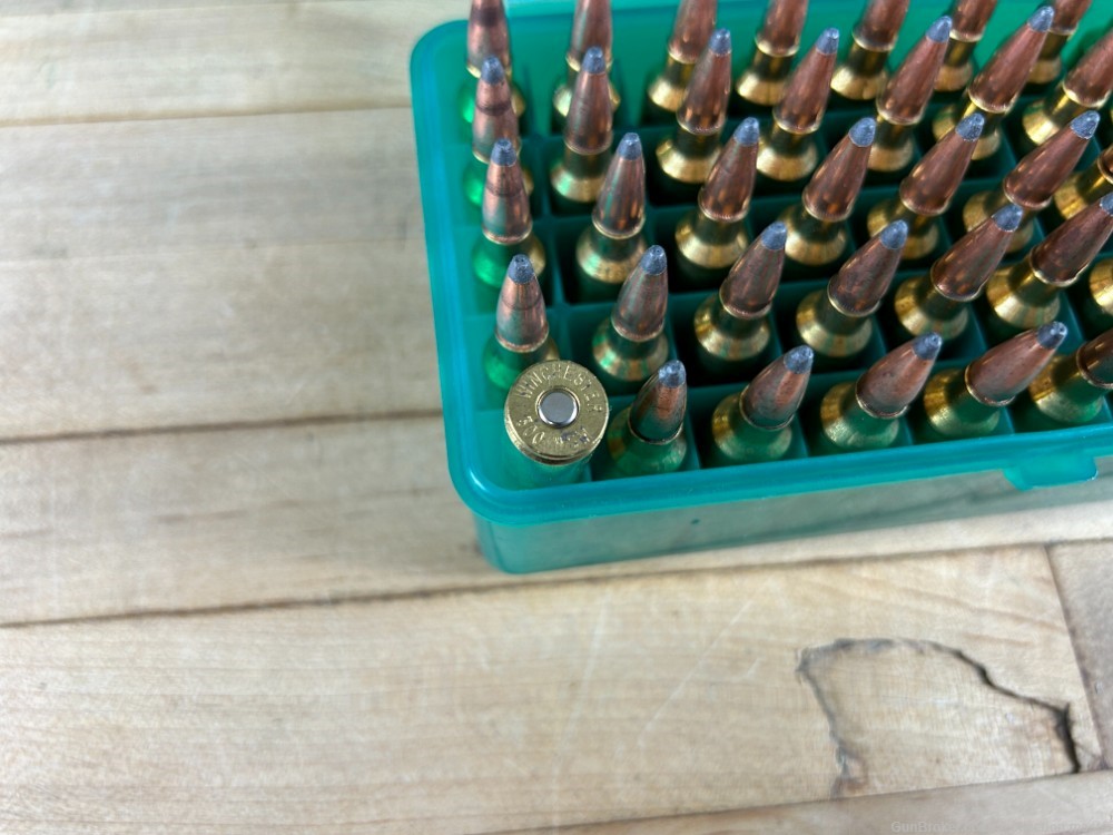 .300 Winchester WSM Rifle Ammo (50 Rounds) Brass Case $1 Start Estate-img-3