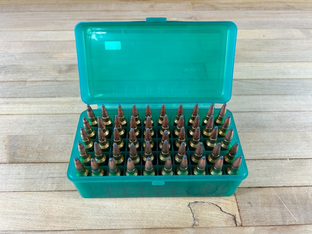 .300 Winchester WSM Rifle Ammo (50 Rounds) Brass Case $1 Start Estate-img-0