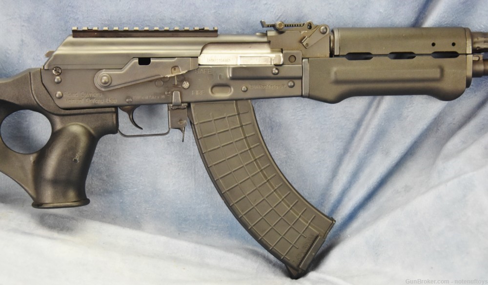 Early Serbian Zastava PAP M70 Tactical AK-47 Rifle 7.62x39 Palm Swell AK47-img-52