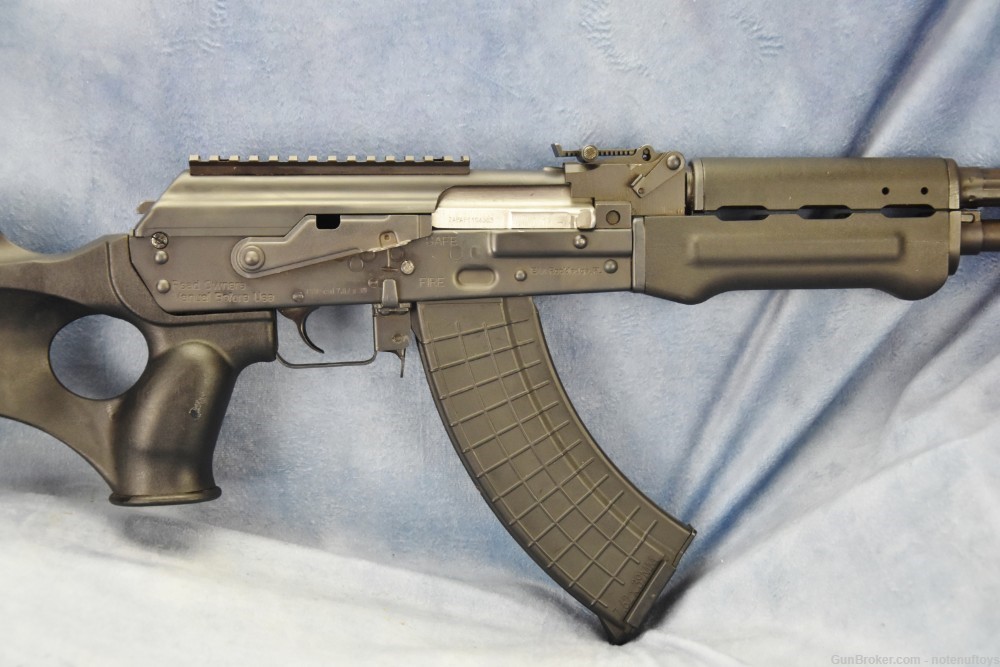 Early Serbian Zastava PAP M70 Tactical AK-47 Rifle 7.62x39 Palm Swell AK47-img-12