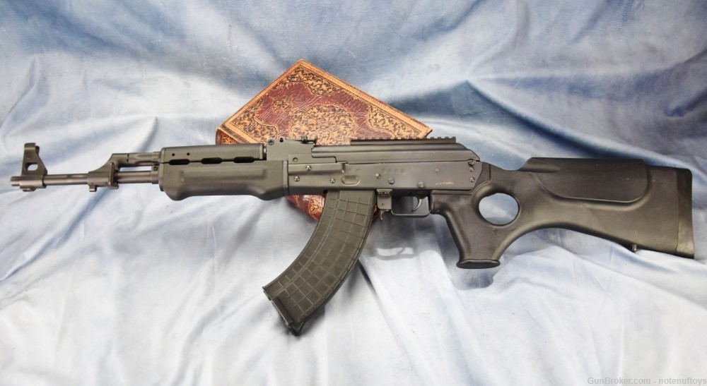 Early Serbian Zastava PAP M70 Tactical AK-47 Rifle 7.62x39 Palm Swell AK47-img-2