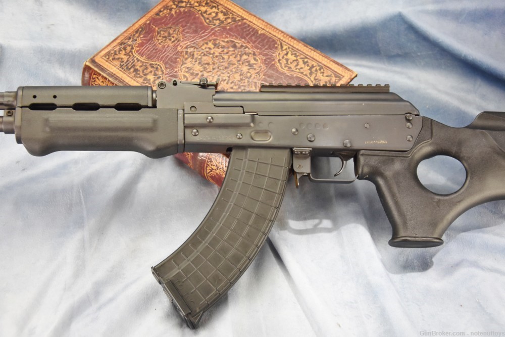 Early Serbian Zastava PAP M70 Tactical AK-47 Rifle 7.62x39 Palm Swell AK47-img-56