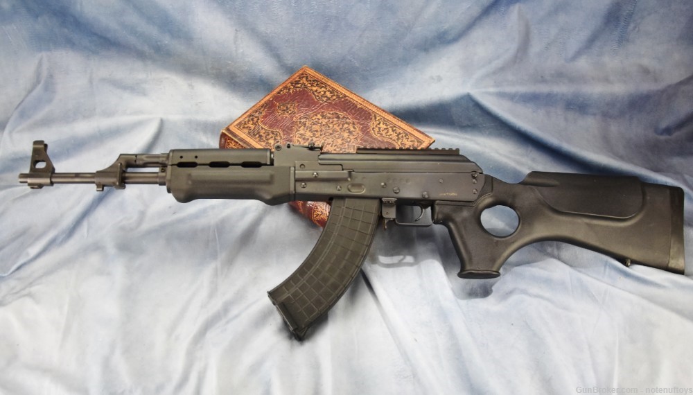Early Serbian Zastava PAP M70 Tactical AK-47 Rifle 7.62x39 Palm Swell AK47-img-3