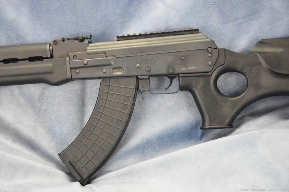 Early Serbian Zastava PAP M70 Tactical AK-47 Rifle 7.62x39 Palm Swell AK47-img-23