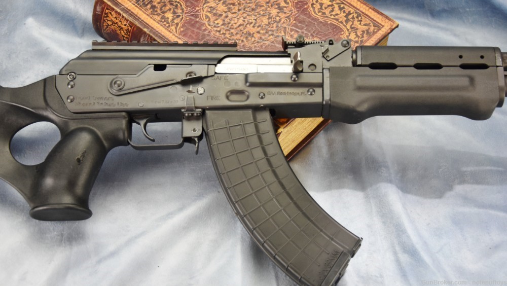 Early Serbian Zastava PAP M70 Tactical AK-47 Rifle 7.62x39 Palm Swell AK47-img-58