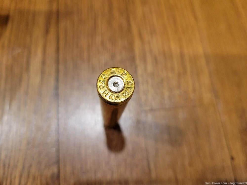 375 H&H Mag Brass, R.P. 175 Count 1X Fired Remington-img-1