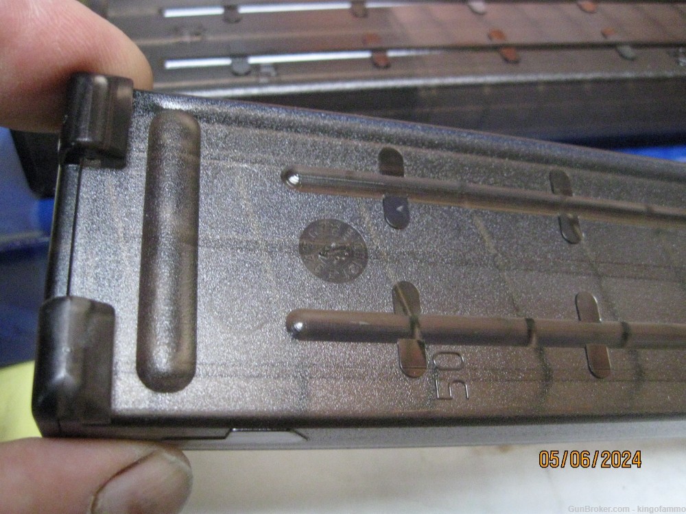 Two (2) FNH PS90/P90  Factory 30 Rnd + 50 Rnd 5.7x28 Pistol Magazines -img-3