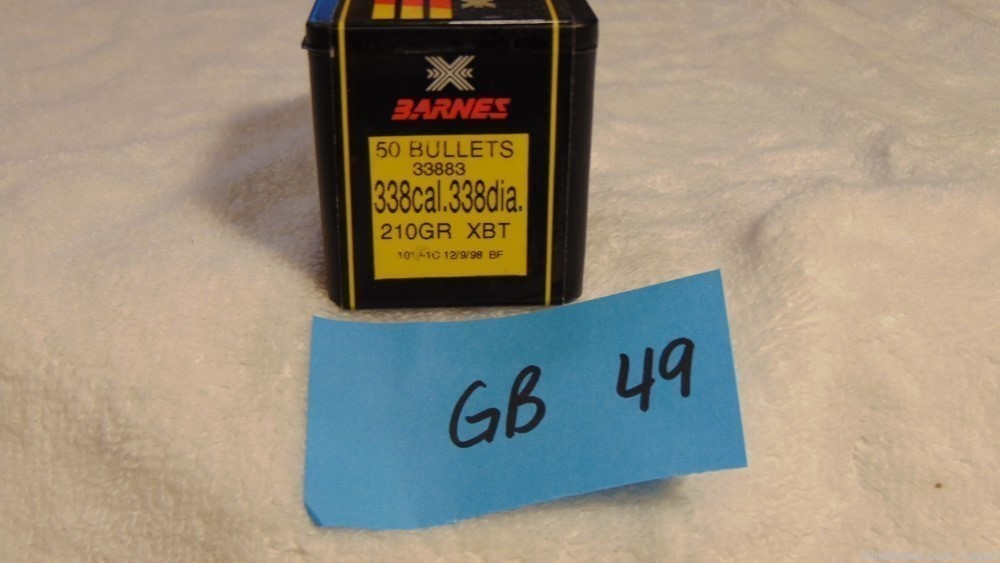 Barnes Bullets .338 Cal 210 grain XBT-img-0