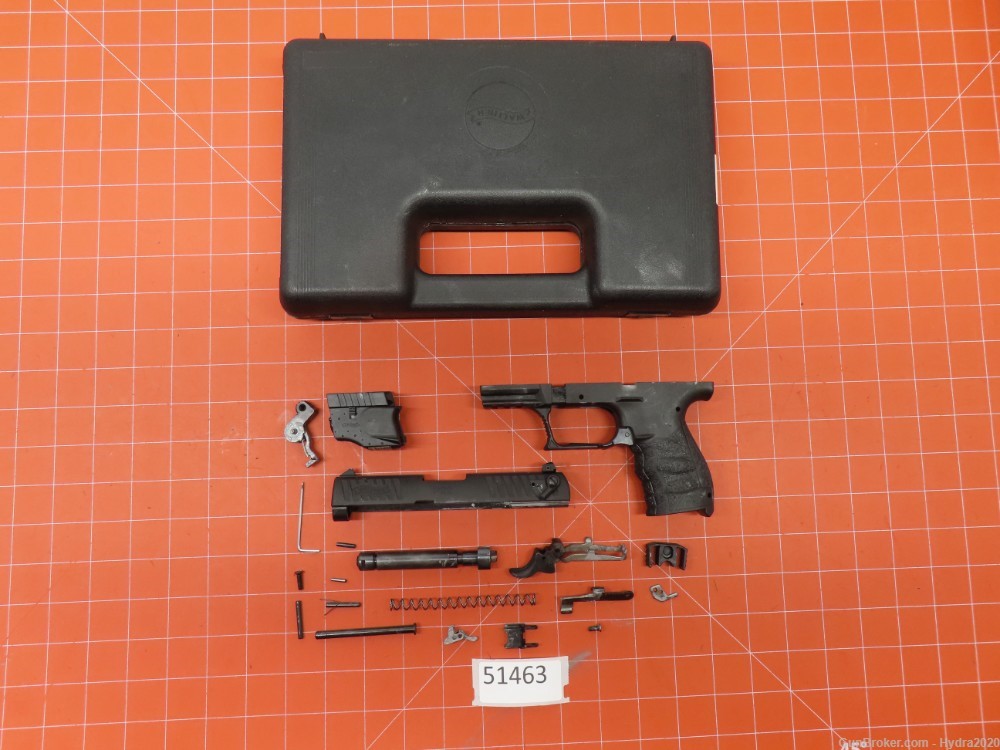 Walther model P-22 .22 LR w/ case Repair Parts #51463-img-0