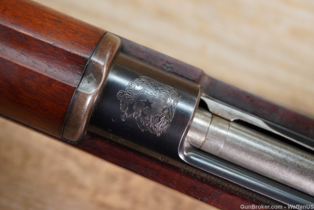 Mauser 1895 Chilean ANTIQUE Loewe Berlin SERIAL #H10 exc bore 7x57mm German-img-46