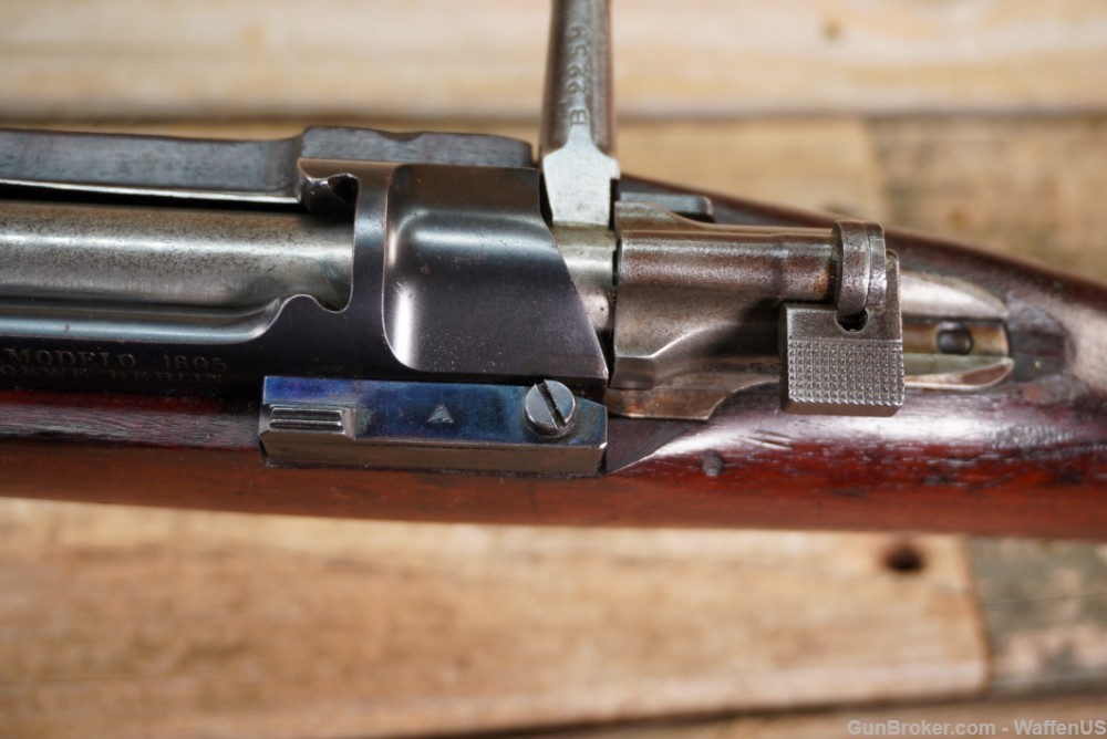 Mauser 1895 Chilean ANTIQUE Loewe Berlin SERIAL #H10 exc bore 7x57mm German-img-41