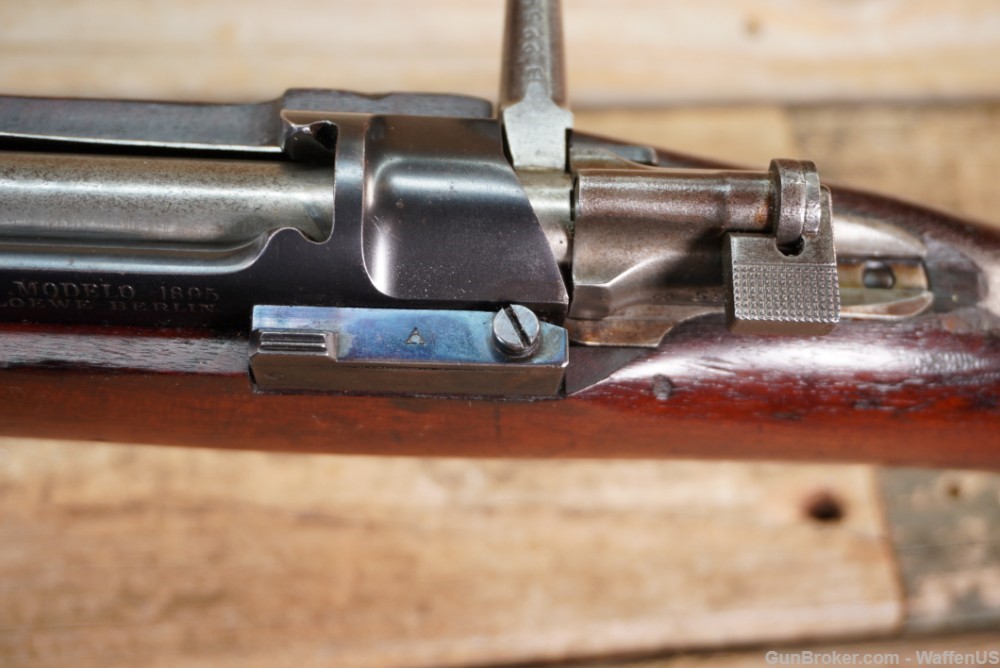 Mauser 1895 Chilean ANTIQUE Loewe Berlin SERIAL #H10 exc bore 7x57mm German-img-42