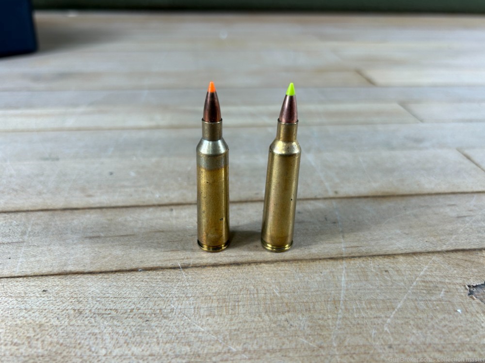 .22-250 Remington Rifle Ammo (100 Rounds) Brass Case $1 Start Estate-img-3