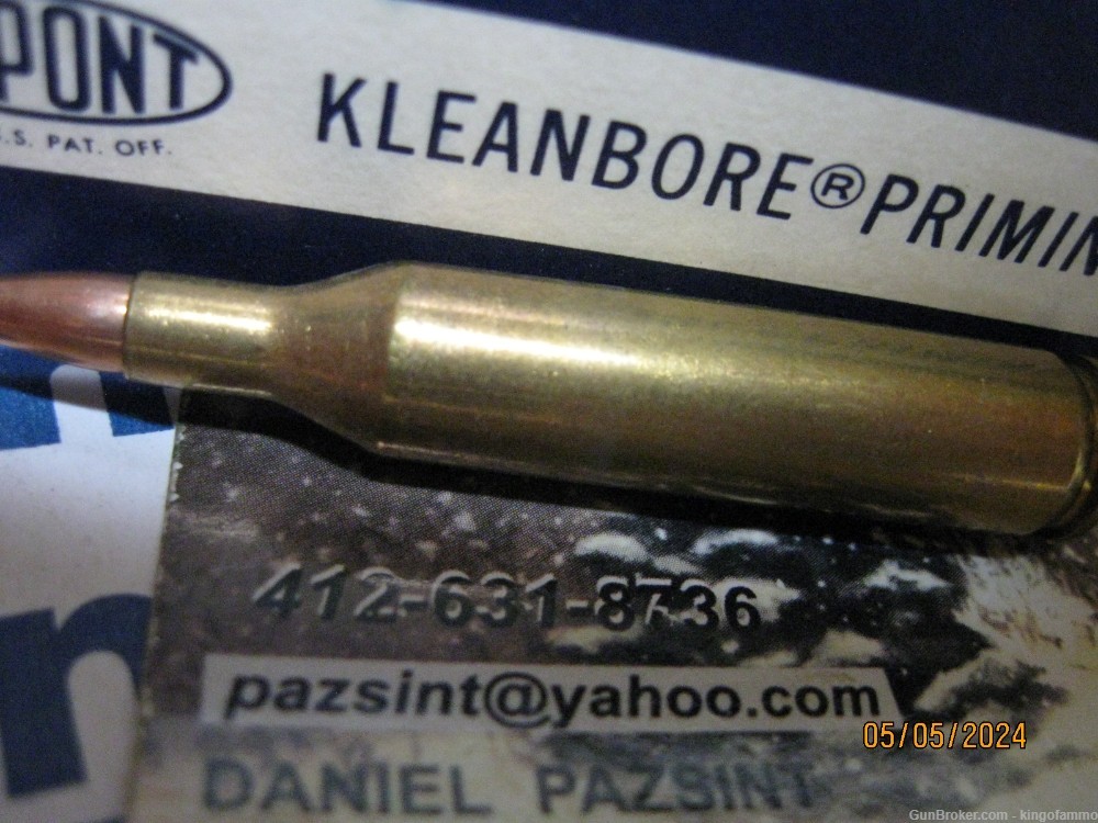 Scarce Peter's Power-Lokt 17 Remington 25 gr HP ammo 1960's Minty Box -img-5