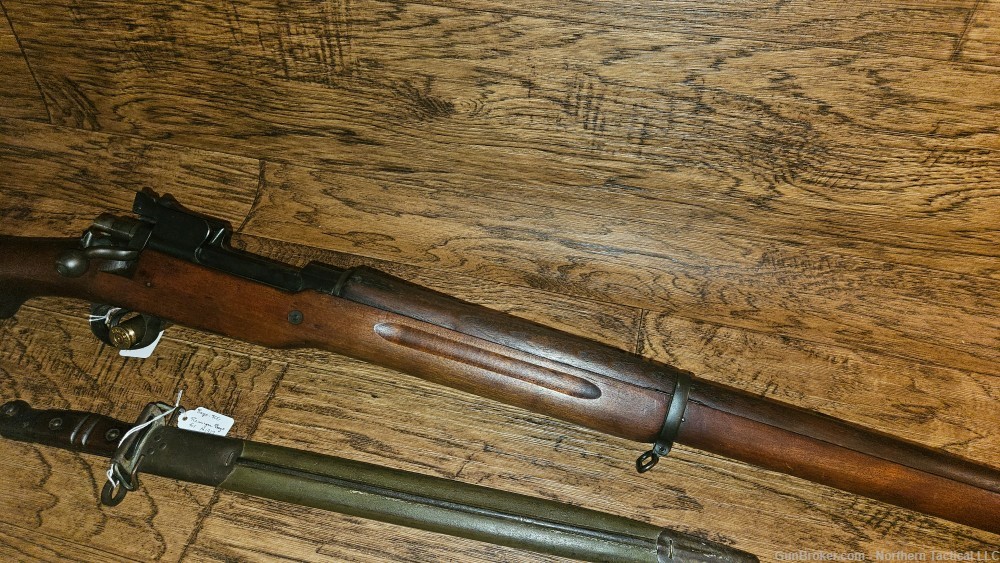 Remington M-1917 Enfield 1918 w/ Matching Bayonet!-img-2