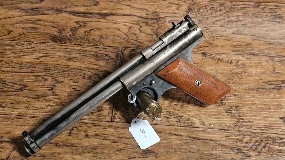 Benjamin Ari Rifle Co M-122 Pump Pistol 22/5.5 caliber WW2-img-1