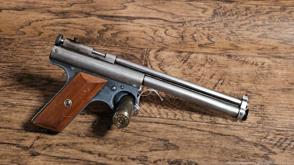 Benjamin Ari Rifle Co M-122 Pump Pistol 22/5.5 caliber WW2-img-0