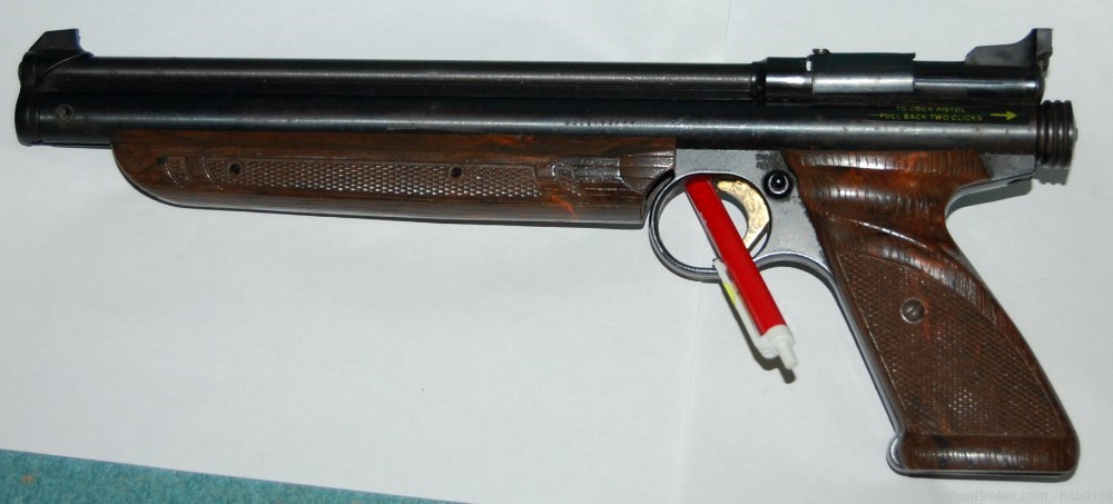 Vintage Crosman Model 1322 Medalist Air Pistol .22 Caliber-img-1