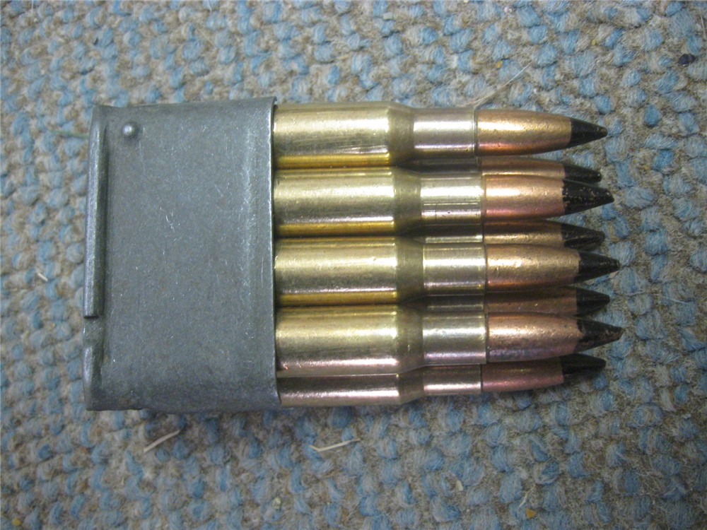  .30-06 Armor Piercing Steel Core Lake City USGI AP Black Tip Ammo-img-4