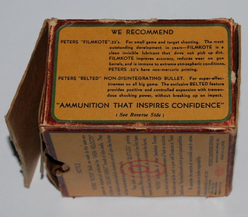 Vintage Full Box of Peters Victor Rustless 16 Gauge Shotgun Shells-img-5
