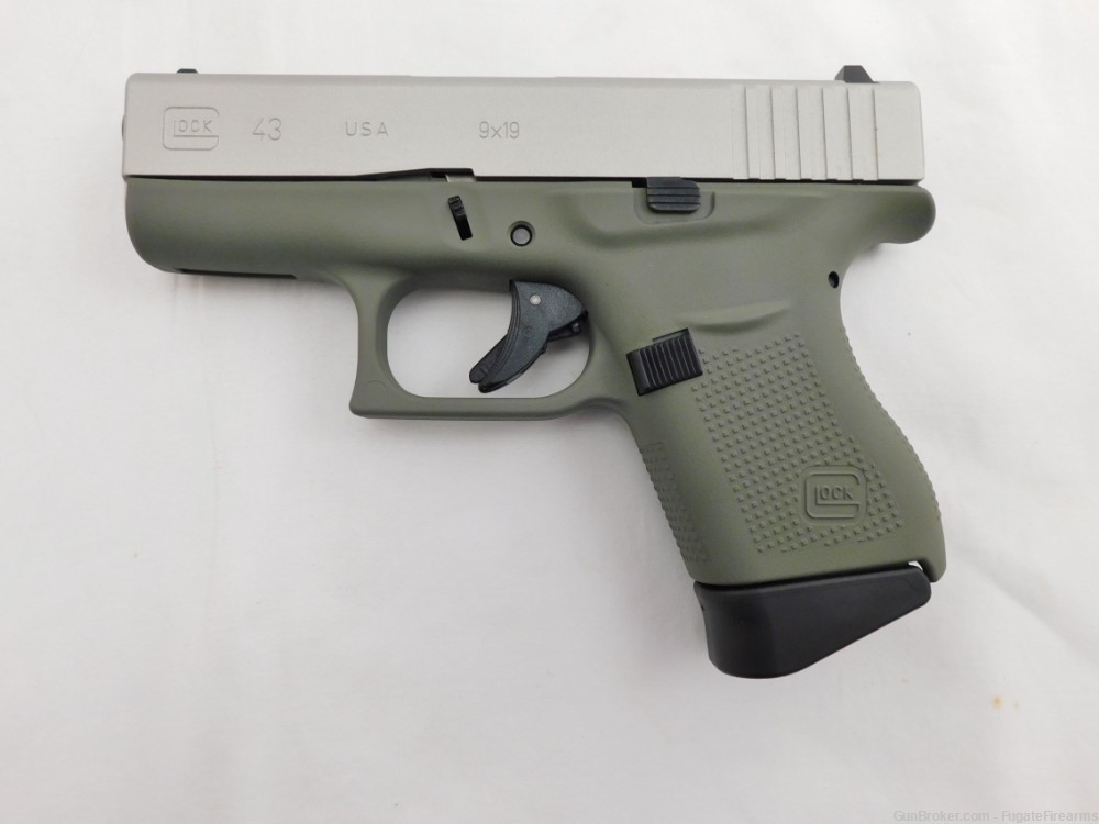 Glock 43 9MM CKFGSA Forest Green In The Box NO RESERVE-img-2