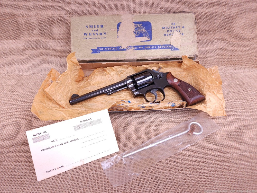 1968 Smith & Wesson Model 10-5 – Like New – 6” – No Res-img-0