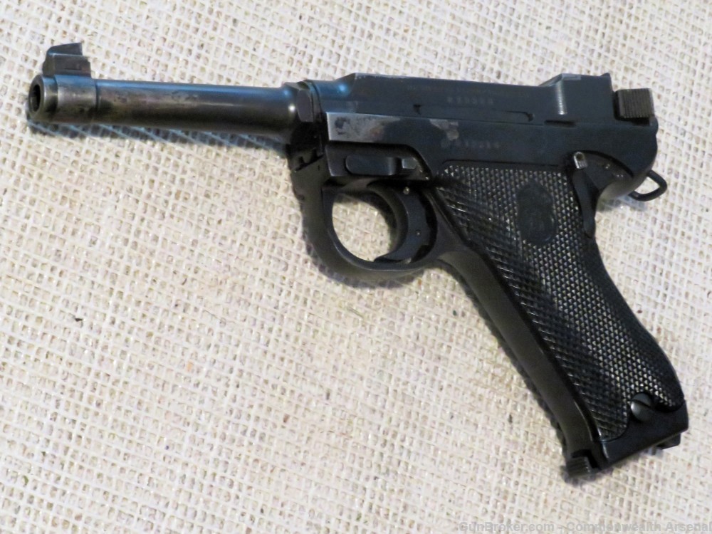 WW2 Swedish Lahti M/40 9mm Luger Danish Contract Pistol Rig Husqvarna 1945-img-23