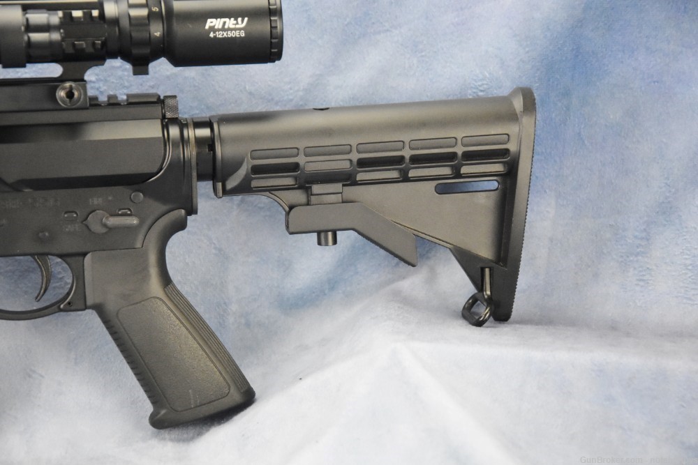 Very UPGRADED Ruger 556 .300 blackout 16" Stainless barrel Side Charger-img-16