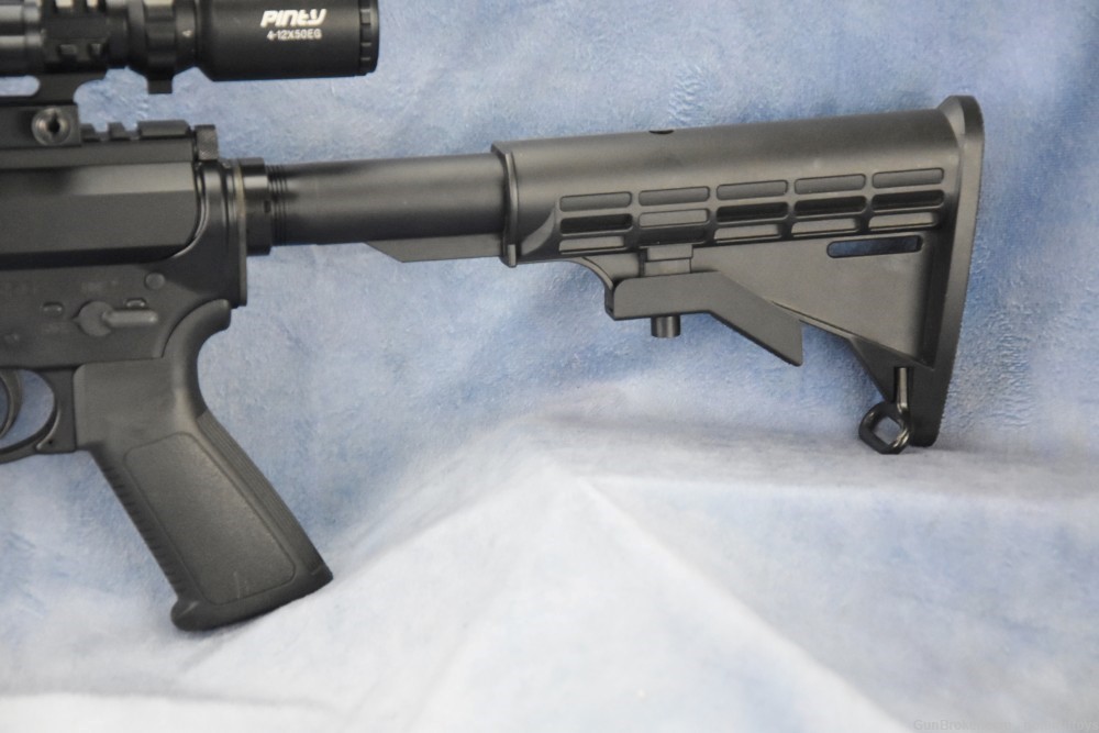 Very UPGRADED Ruger 556 .300 blackout 16" Stainless barrel Side Charger-img-17