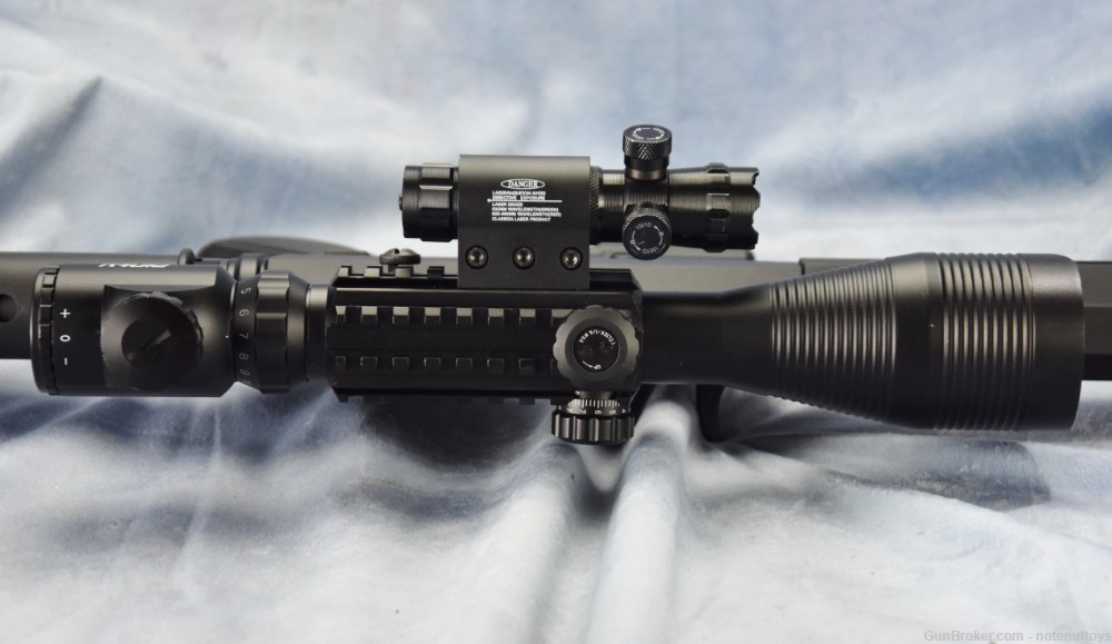 Very UPGRADED Ruger 556 .300 blackout 16" Stainless barrel Side Charger-img-39