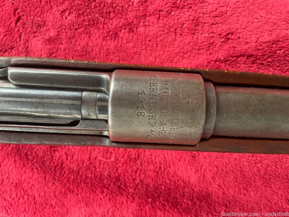 Fine World War I German 1898 Mauser No Import Marks 1918 8mm-img-1
