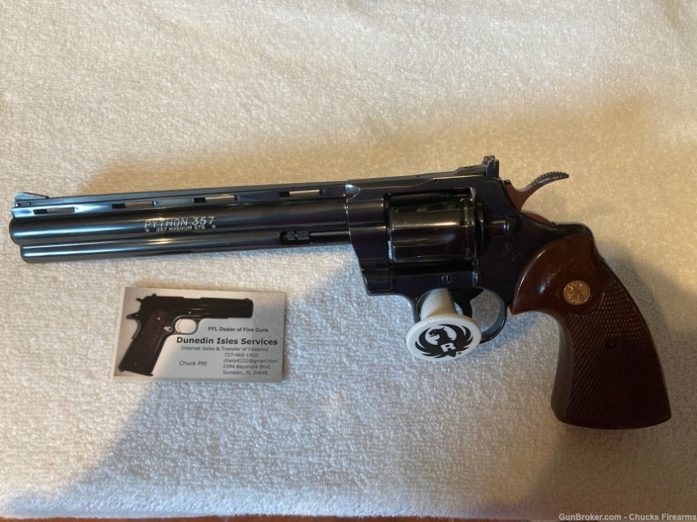 COLT PYTHON 357 MAGNUM 8" revolver 357 Mag Python-img-0